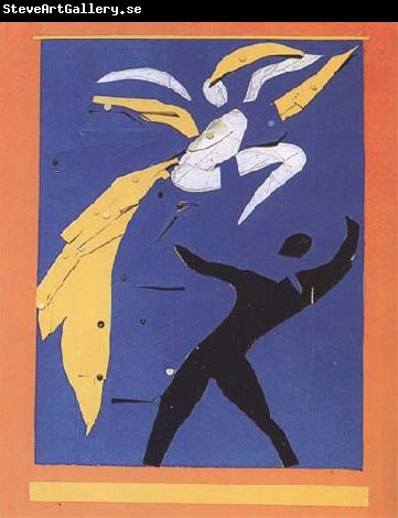 Henri Matisse Dancer Study for the Backdrop of the Ballet 'Strange Farandole' (mk35)